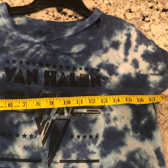 VAN HALEN tie dye Whiskey a go go Hollywood tee - Picture 8 of 8